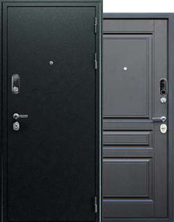 Каталог металлических дверей Черные
